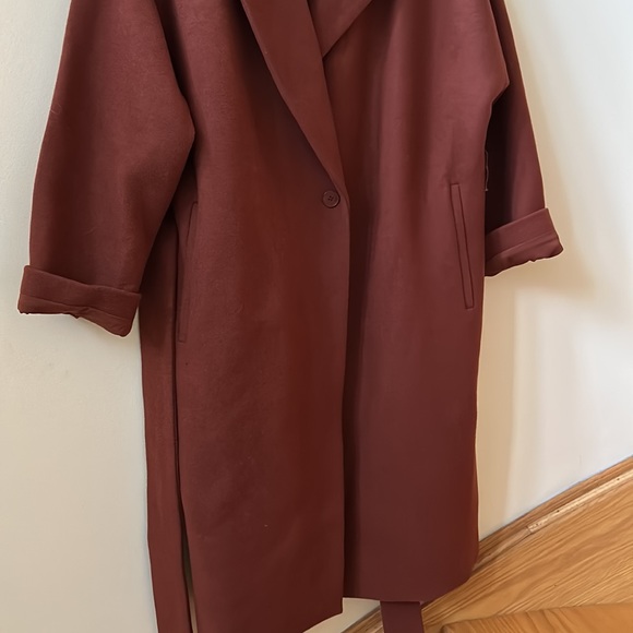 Rust Brown Coat - Picture 2 of 5